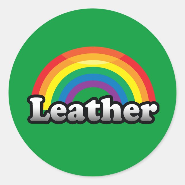 LÄDERPRIDE RUNT KLISTERMÄRKE (Framsida)