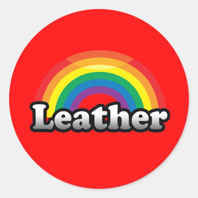LÄDERPRIDE RUNT KLISTERMÄRKE (Framsida)