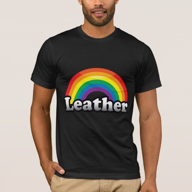 LÄDERPRIDE T SHIRT (Framsida)