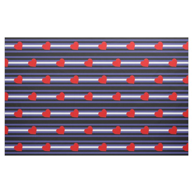 Läderprideflagga Tyg (Fat Quarter)