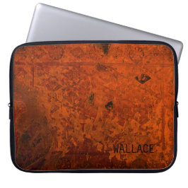 Läderskydd för äldre läder, bundet Bok Laptop Fodral