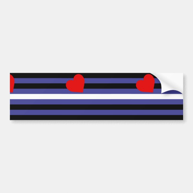 Läderstolthetsflagga Bildekal (Framsidan)