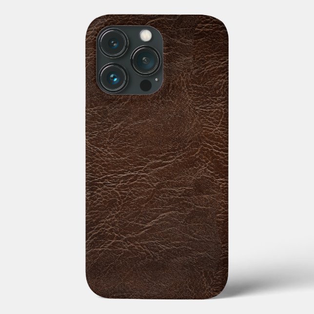 Lädertryck iPhone 13 Pro-fodral (Baksida)