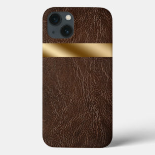Läderutskrift iPhone 13 Fodral