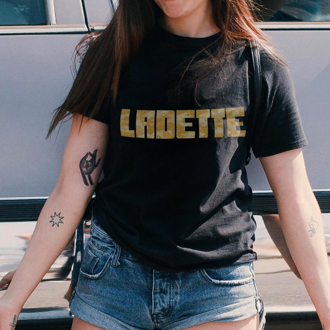 Ladette ökensand t shirt (Skapare uppladdad)
