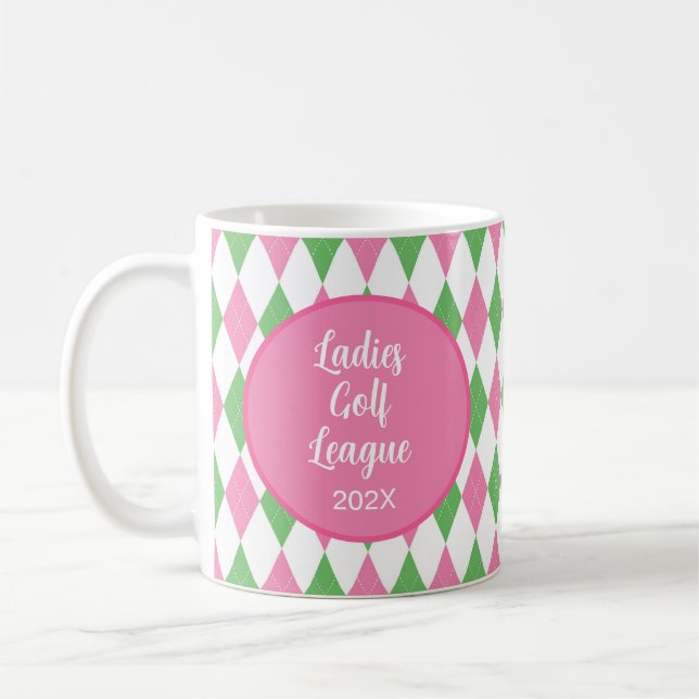Ladies Golf League Coffee Mug Kaffemugg (Vänster)