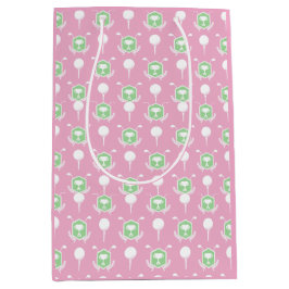 Ladies Golf League Gift Bag – Pink & Green