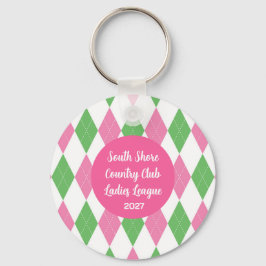 Ladies Golf League Keychain Nyckelring