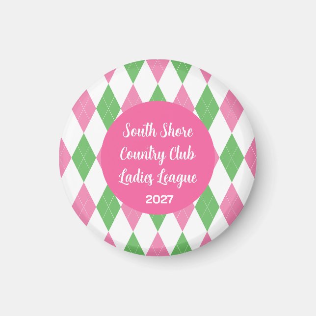 Ladies Golf League Magnet (Framsidan)