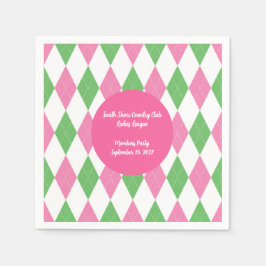 Ladies Golf League Party Napkins Pappersservett