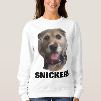 LADIES SNICKERS SWEATSHIRT T SHIRT