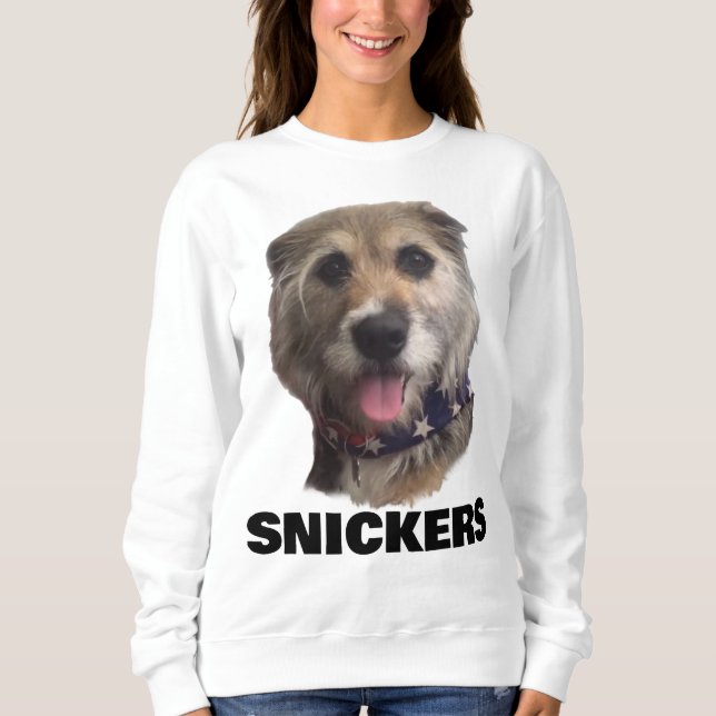 LADIES SNICKERS SWEATSHIRT  T SHIRT (Framsida)
