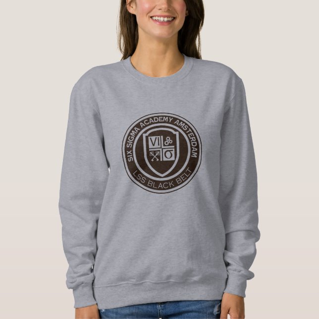 LADIES SSAA BLACK BELT SWEATERS T SHIRT (Framsida)