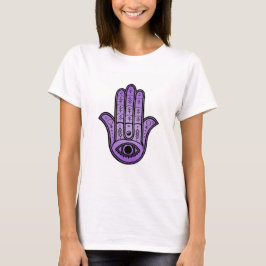 Ladies tee-shirt with Hand of Fatima design T Shirt
