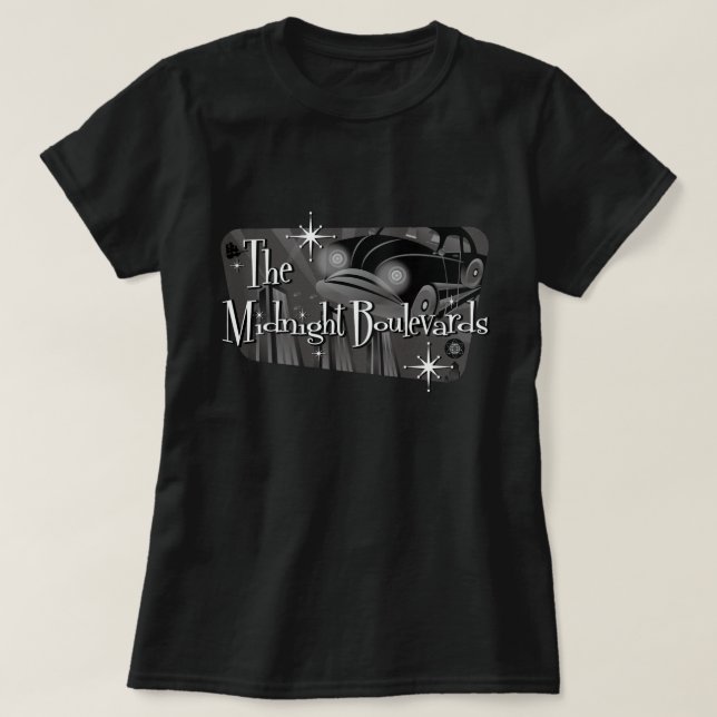Ladies The Midnight Boulevards T Shirt (Design framsida)