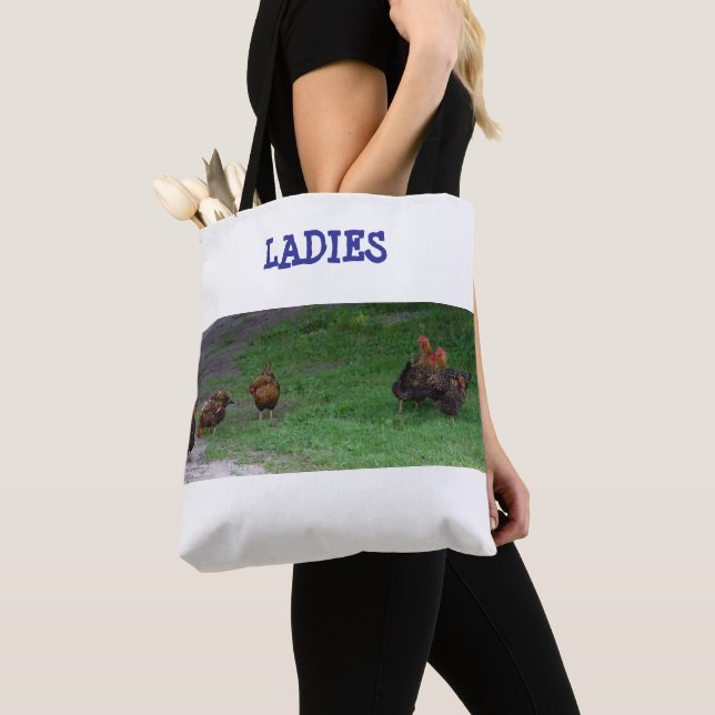 Ladies Tote Tygkasse (Närbild)