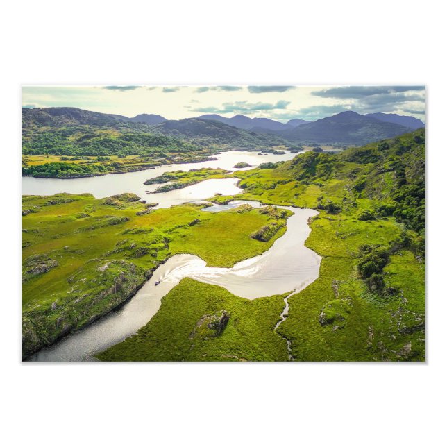 Ladies View Killarney Väggkonst | Irland Landskap Fototryck (Framsidan)
