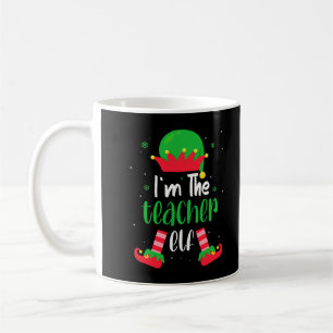 Lädny lärare Elf Matching Family Group jul Kaffemugg