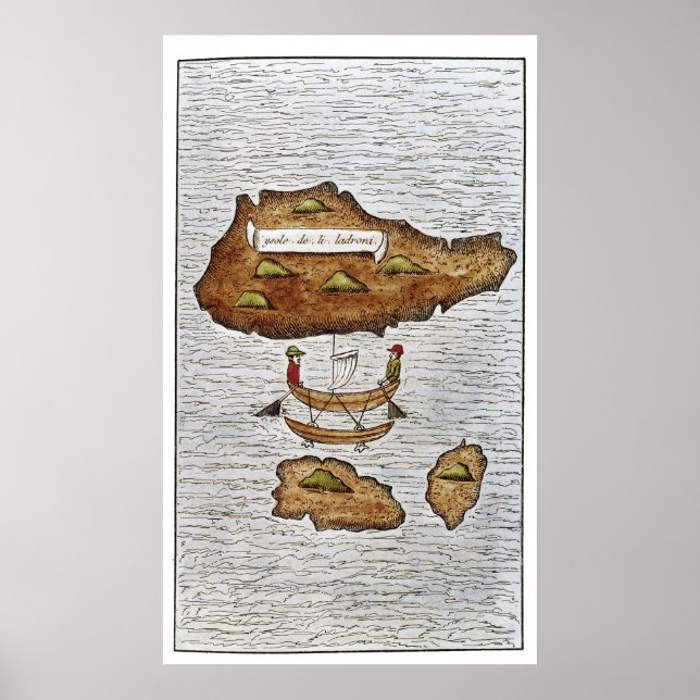 LADRONÖARNA POSTER (Framsidan)