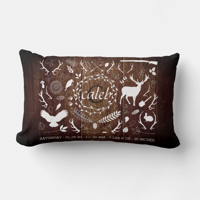 Ladugård för dekor för barnkammare för lumbarkudde (Framsida)