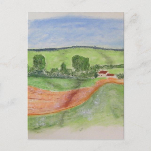 Ladugård Vykort (Framsida)