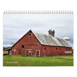 Ladugårdar i Vermont Kalender
