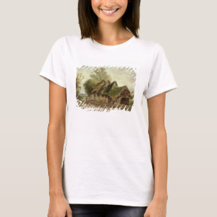 Ladugårdar på Flatford (olja på kanfas) T-shirt