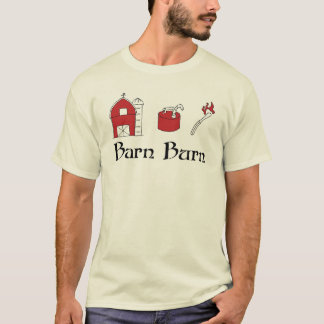 Ladugårdbrännskada T-shirt