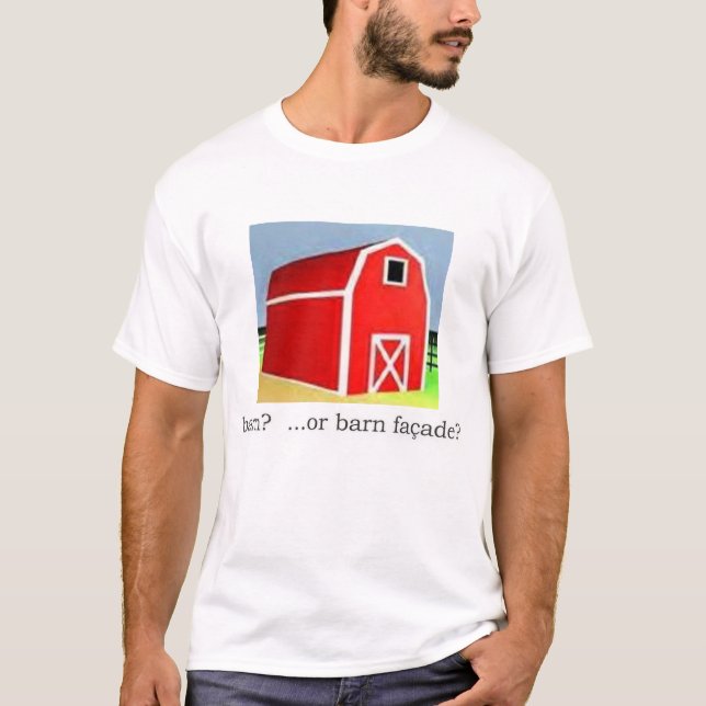ladugårdfacade? (Gettier problem) T Shirt (Framsida)