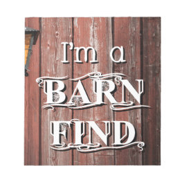 Ladugårdfynd Anteckningsblock