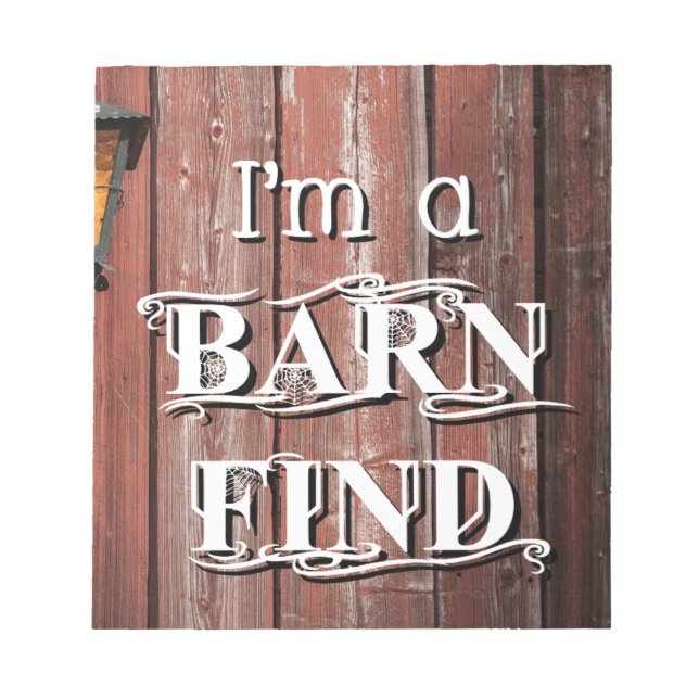 Ladugårdfynd Anteckningsblock (Framsida)