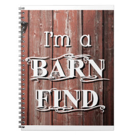 Ladugårdfynd Anteckningsbok