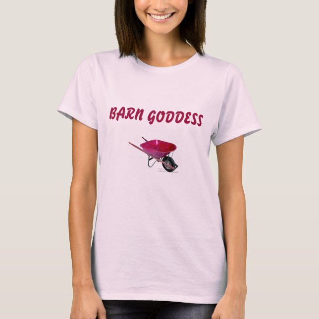 LADUGÅRDGUDINNA TEE SHIRT (Framsida)