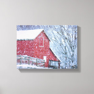Ladugårdstorm (12,47" x 9" x. .75") canvastryck