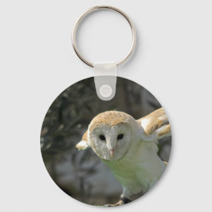 Ladugårduggla Keychain Nyckelring