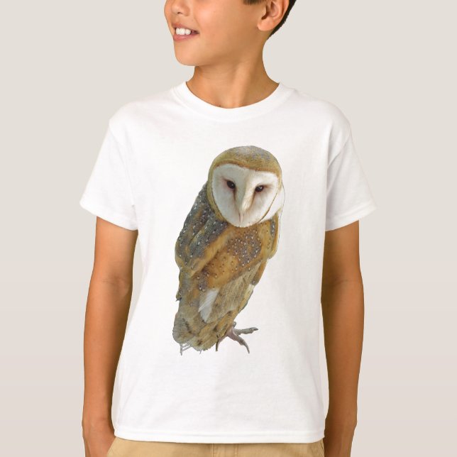 Ladugårdugglabarns t-skjorta t-shirt (Framsida)