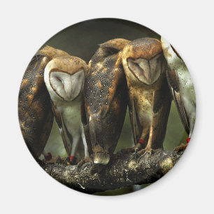 Ladugårdugglamagnet Magnet