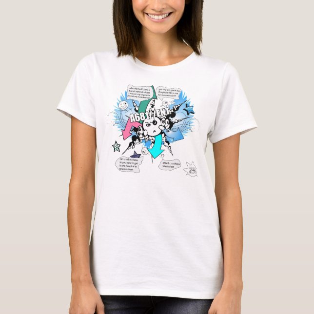 lady2bomb-squad t-shirt (Framsida)