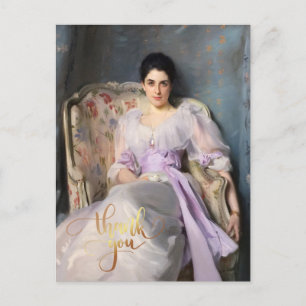 Lady Agnew av Lochnaw 1864 Tack Vykort