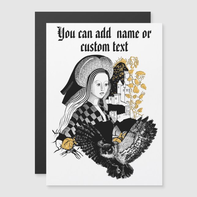 Lady and Night Owl (Fram/baksida)