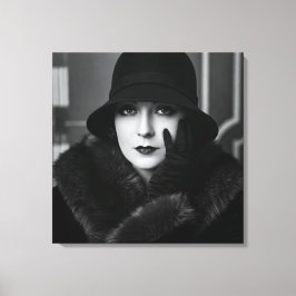 Lady Art Deco, av Natasha Us Canvastryck