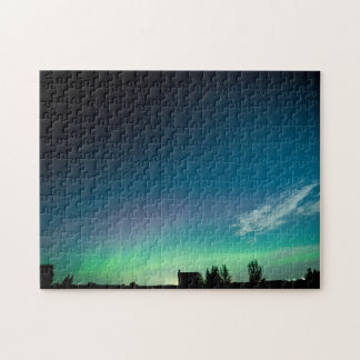 "Lady Aurora" Norrskenspussel Pussel
