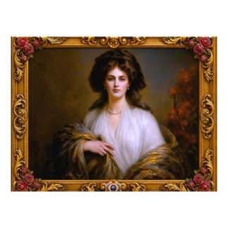 Lady Beatrice Butler av Ellis William Roberts Fototryck