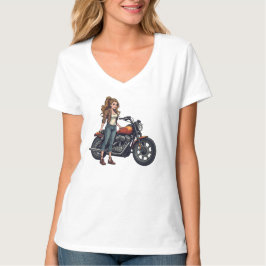 Lady Biker T Shirt