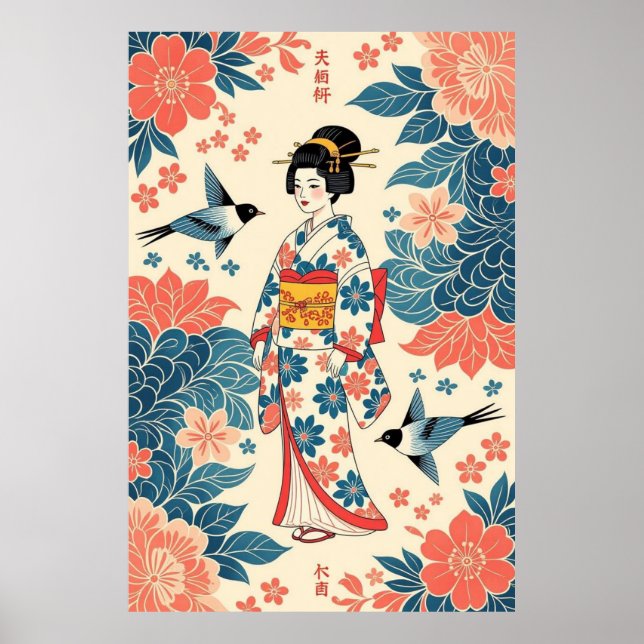 Lady Bingata Poster (Framsidan)