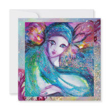 LADY BLUE MASK Elegant maskerad bröllopsfest