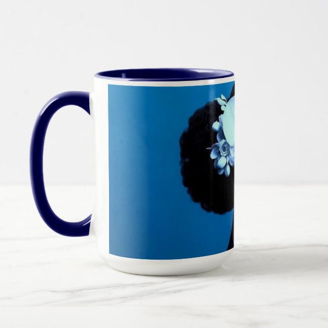 Lady Blue Vykort Mugg (Vänster)