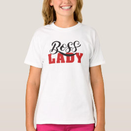 Lady Boss – Strong Confident Woman Design T Shirt