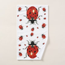 Lady Bug Handduk