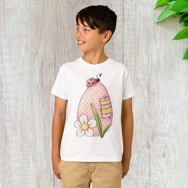 Lady Bug Påskägg T Shirt (Skapare uppladdad)